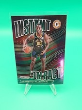 2022-23 NBA Panini Prizm - Instant Impact Bennedict Mathurin #19 (RC) Pacers