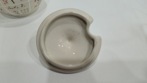 Vintage Handpainted Hartstone Pottery Stoneware Pot W/Lid Signed | Free Shipping - Picture 16 of 23