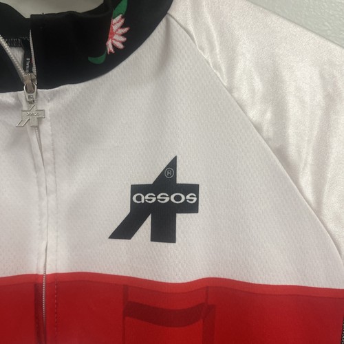SWISS TEAM JERSEY SWITZERLAND VELO TEAM SWISS CYCLING TEAM SHIRT XL ASSOS - Picture 2 of 19