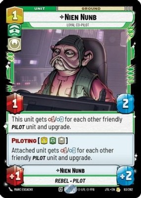 Nien Nunb - Loyal Co-Pilot~093/262~NM~[JTL] - Jump to Lightspeed~SWU