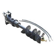 HUAYEE   200mm Diameter Auger  Drill  Attachment Fits 1-2 Ton Mini Excavator NEW