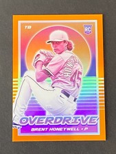 Brent Honeywell 2021 Chronicles FOTL Overdrive Neon Orange #ed 10/17
