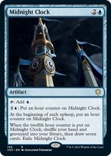 Normal - Midnight Clock - 108 - Commander: Innistrad: Crimson Vow - NM
