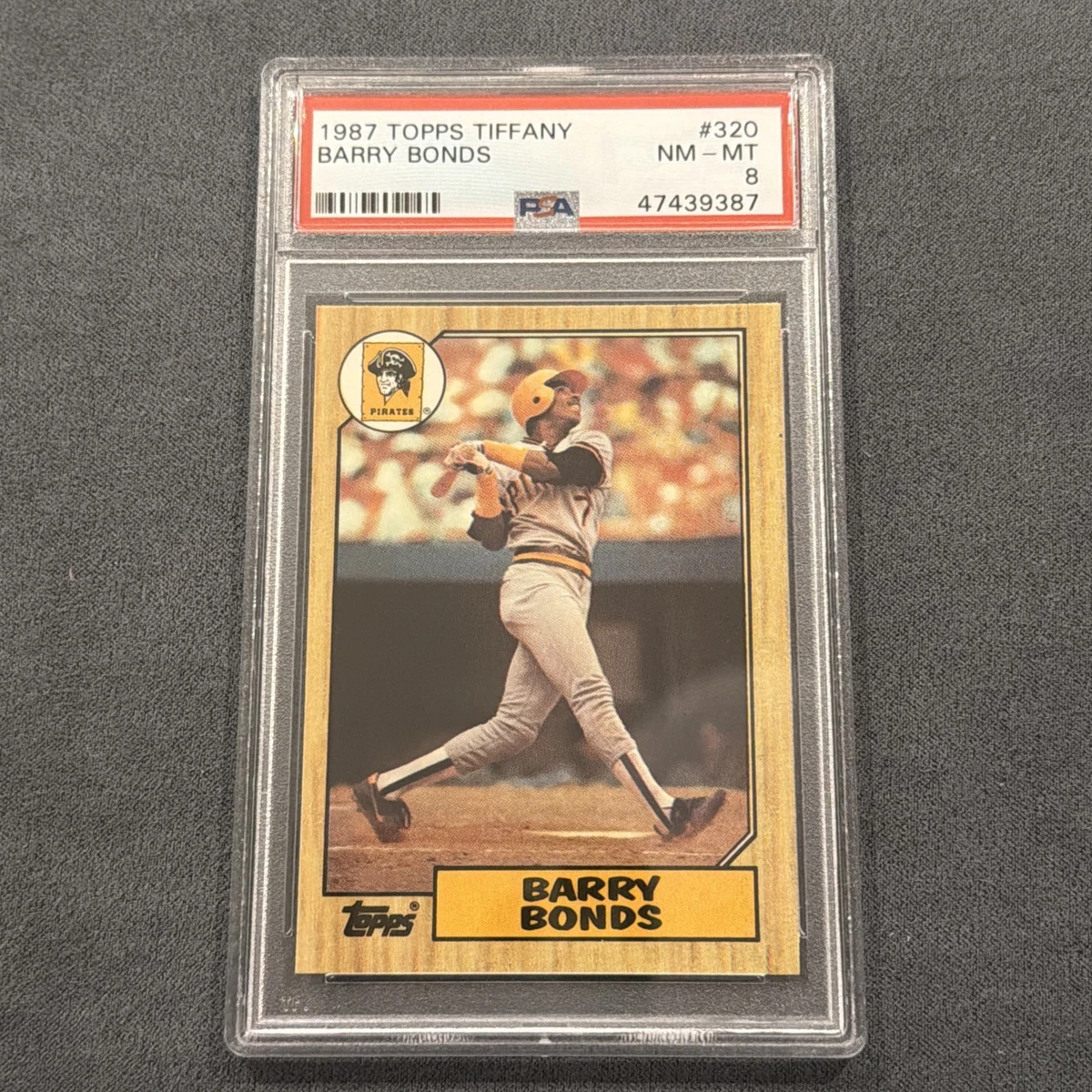 Topps Barry Bonds 1987 Season Baseball Sports Trading Cards 