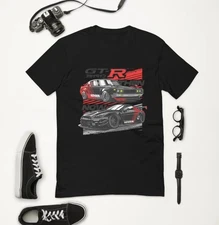 Then and Now Car T-shirt