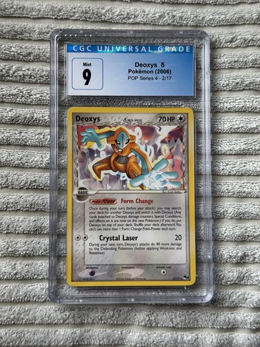 Deoxys δ graded CGC 9 for sale on eBay