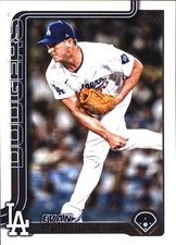 2025 Topps Update Evan Phillips #US18 Los Angeles Dodgers