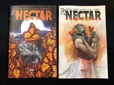 Nectar #3 1:10 Jonathan Wayshak Variant + Main Cover A (Vault Comics 2026)