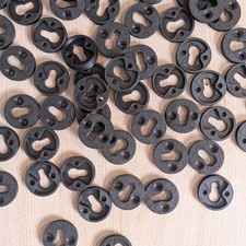 Keyhole Hanging Flush Mount Wall Brackets 25mm | Push In Hidden Picture Fixings