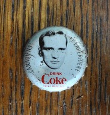 1964-65 Coke Hockey Bottle Cap Jacques Laperriere MONTREAL CANADIENS With Cork