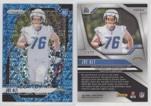 2024 Panini Prizm Rookies No Huddle Blue Prizm /99 Joe Alt #353 Rookie RC
