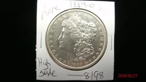 1889-O AU Morgan Silver Dollar #8198