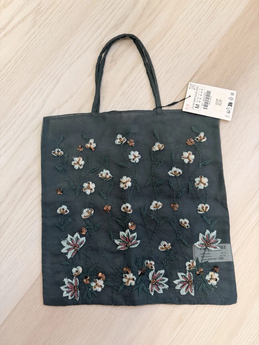 Zara Embroidered Bags & Handbags for Women for sale | eBay