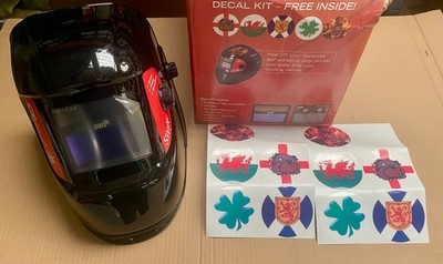 AUTOMATISCHE VERDUNKELUNG SCHWEISSSCHIRM VISIER HELM MASKE CE EN 175/EN 379 - KOSTENLOSER VERSAND IN UK