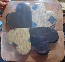 Granny's Quilting Shapes Heart Pre-cut Patchwork Quilt #4400 Vtg NIP Navy Blue
