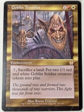 Goblin Trenches - Apocalypse - Magic the Gathering MTG Nice!