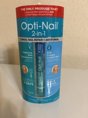 Opti-Nail 2-In-1 Fungal Nail Repair, Plus Antifungal, Improves Nail, Exp 05/2024