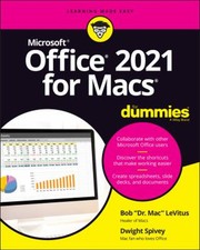 Office 2021 for Macs for Dummies Paperback Bob, Spivey, Dwight Le