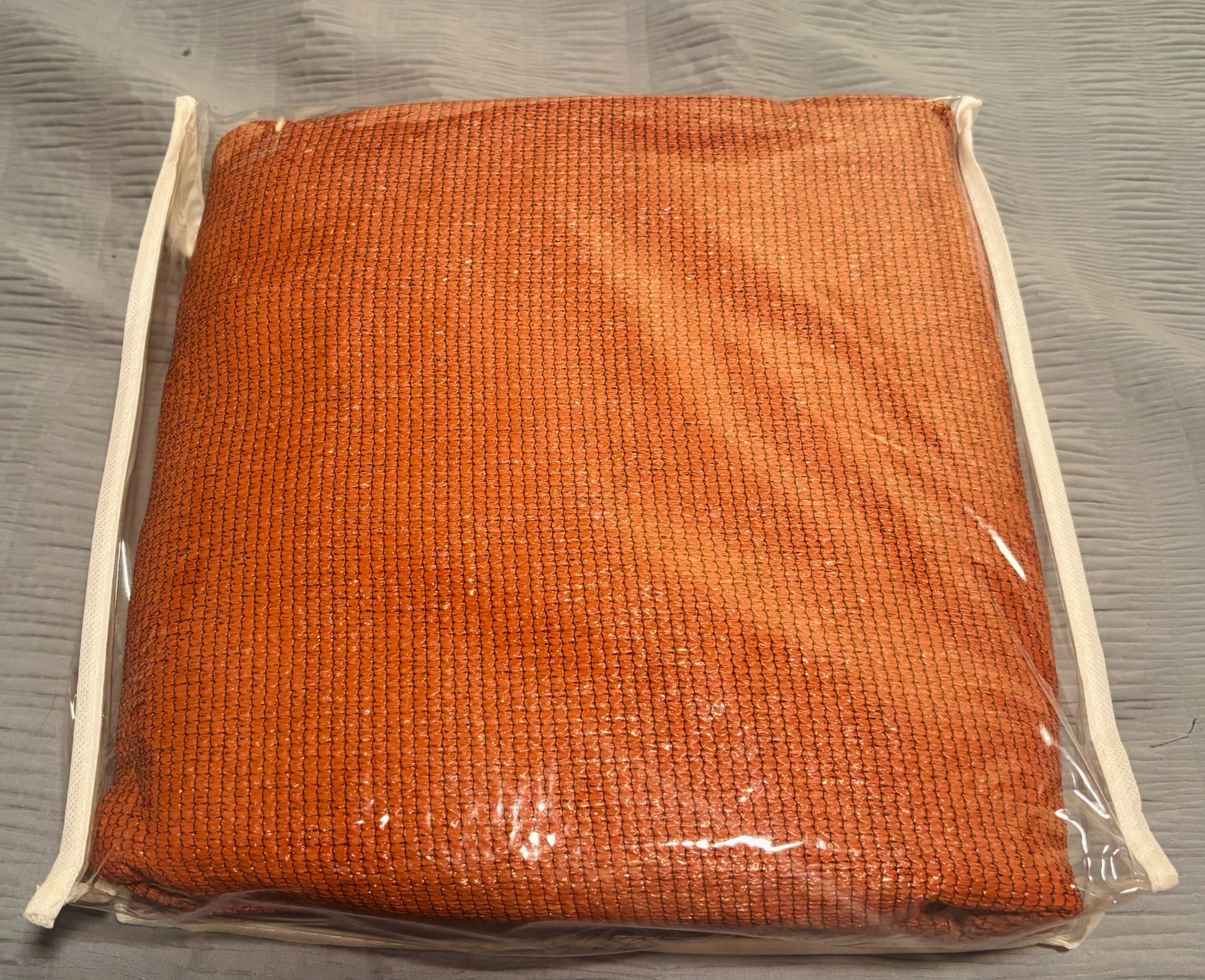 HD Designs Outdoors Triangle Sun Shade - Red - 142 in X 142 in X 142 in