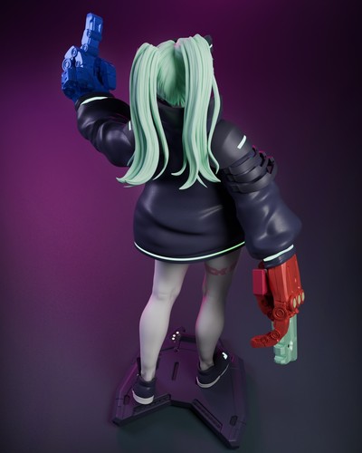 Chrome Rebel | 3D Printed Model by CA3D Studios - Picture 3 of 4