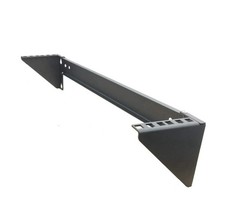 2U Folding 19 Inches Cold Rolled Steel Wall Mountable Simple Vertical Rack an...