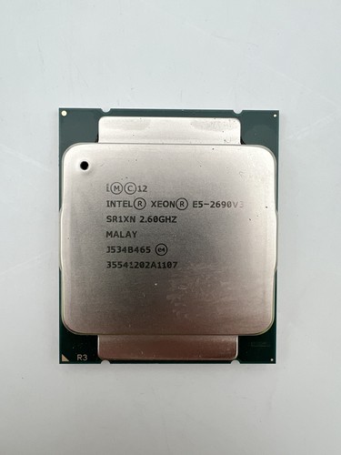 Intel Xeon E5-2690 V3 12Kerne 24Threads 2,60GHz Base 3,50GHz Turbo 2011--3 SR1XN - 第 1/2 張圖片