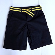 NWT POLO Ralph Lauren Black Shorts Boys 10