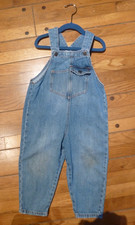 ZARA Toddler Denim Jean Overalls 3-4 Years