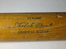 1960s Roberto Clemente Baseball Bat Louisville Slugger Hillerich & Bradsby 125