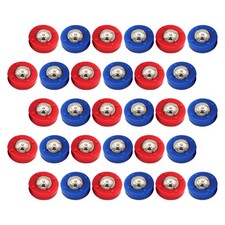 30pcs Mini Shuffleboard Pucks Shuffleboard Rollers Replacement Tabletop Sliding