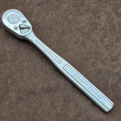 #ad Vintage 1950’s Craftsman 1 2” Dr 10” Ratchet =V= USA No Part # Oil Port $19.95