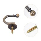  4 Pcs Curtain Hooks Vorhangraffer Haken Für Gardinen Tiebacks Von Vorhängen