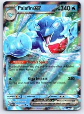 Palafin ex 061/167 Double Rare Twilight Masquerade Pokemon Holo Near Mint