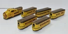 J-461 VINTAGE 1950'S MARX TIN LITHO WIND UP DIESEL ENGINE M10005 TRAIN SET