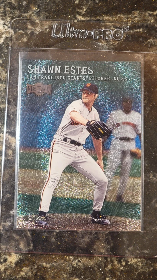 Lote Fleer Metal Emerald 2000 (7) chelines, carpinteros, Wetteland, blanco, Estes Foto 4 de 4