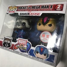 Funko POP Marvel vs. Capcom Rocket vs. Mega Man X #742ebb