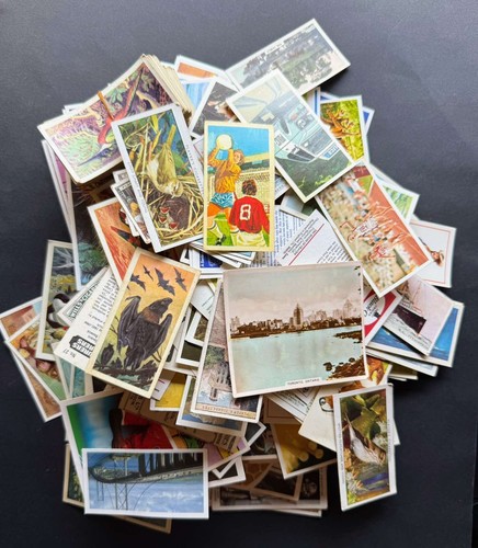 Vintage Trade & Cigarette Card Lot 700g + Unsearched Mixed Themes Bulk Box - Bild 4 von 8