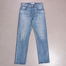 Moussy Vintage Gibraltar Straight Made in Japan Blue Denim Jeans Women's 26x30