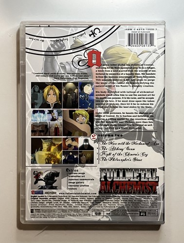 Fullmetal Alchemist - Vol. 2 - Scarred Man of the East (DVD, 2007) Tested👌Mint - Bild 2 von 4