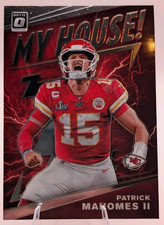 Panini 2020 Donruss Optic Patrick Mahomes II My House! Insert #MH-2 Chiefs