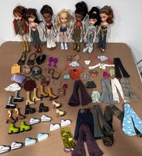 Bratz 2001 Mga 1st Edition 7 Dolls Y2k Vintage Clothing Accessories 70 Items