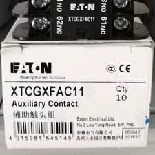 10PC new EATON XTCGXFAC11 auxiliary contact Free ship