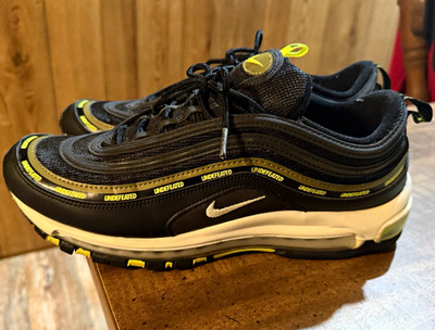 UNDEFEATED x Nike Air Max 97  Black Volt  - Mens Size 12 - (DC4830-001)