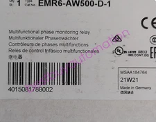 1PC EATON MOELLER Time relay EMR6-AW500-D-1 #LL
