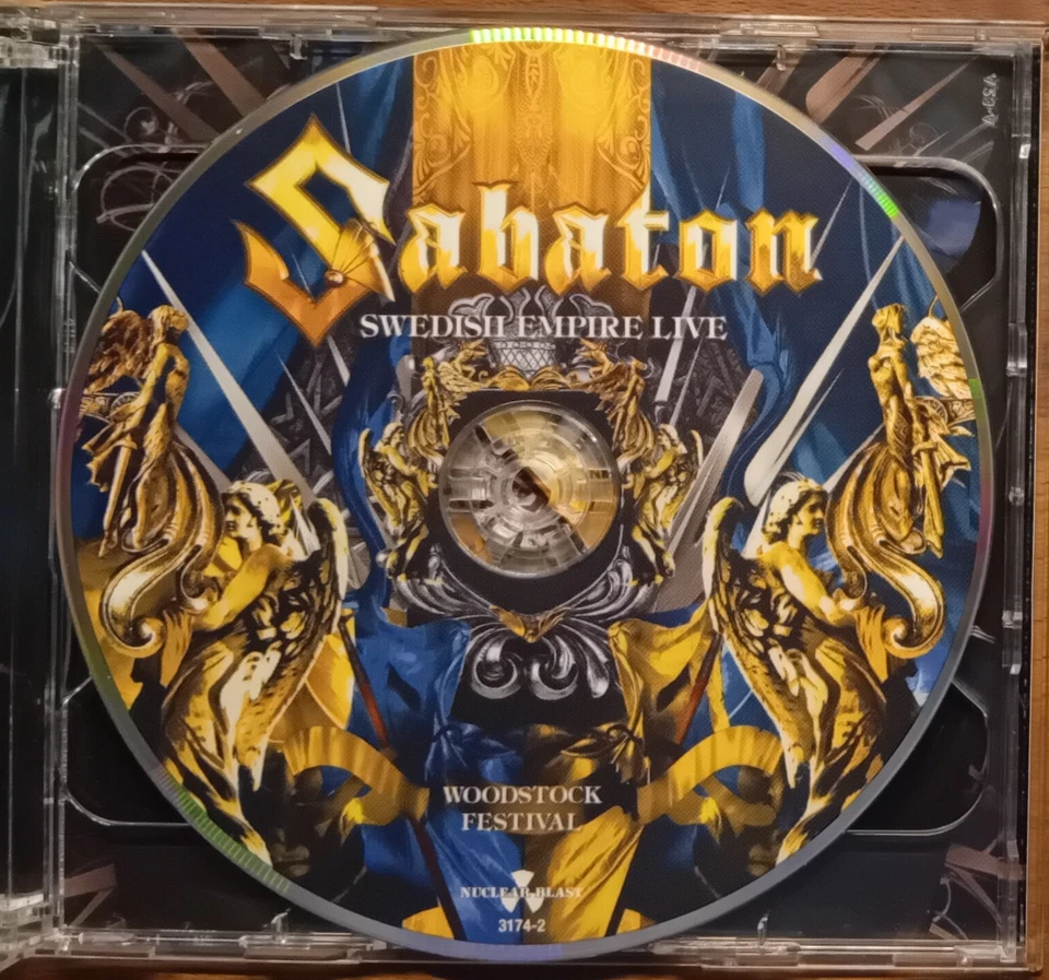 Sabaton – Swedish Empire Live- CD + DVD - Import USA - Bild 3 von 4