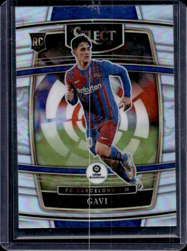 2021 Chronicles Gavi Select La Liga RC Silver Rookie #231 Barcelona