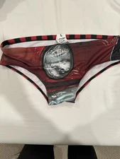 AussieBum Men red headlight Nylon Swim   Swimwear size L