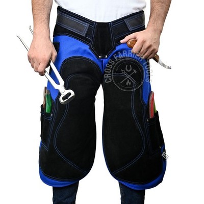 New Leather Farrier Apron Chaps Hoof Trimming Horse Shoeing Blacksmith Aprons