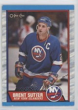 1989-90 O-Pee-Chee Brent Sutter #14 0b3
