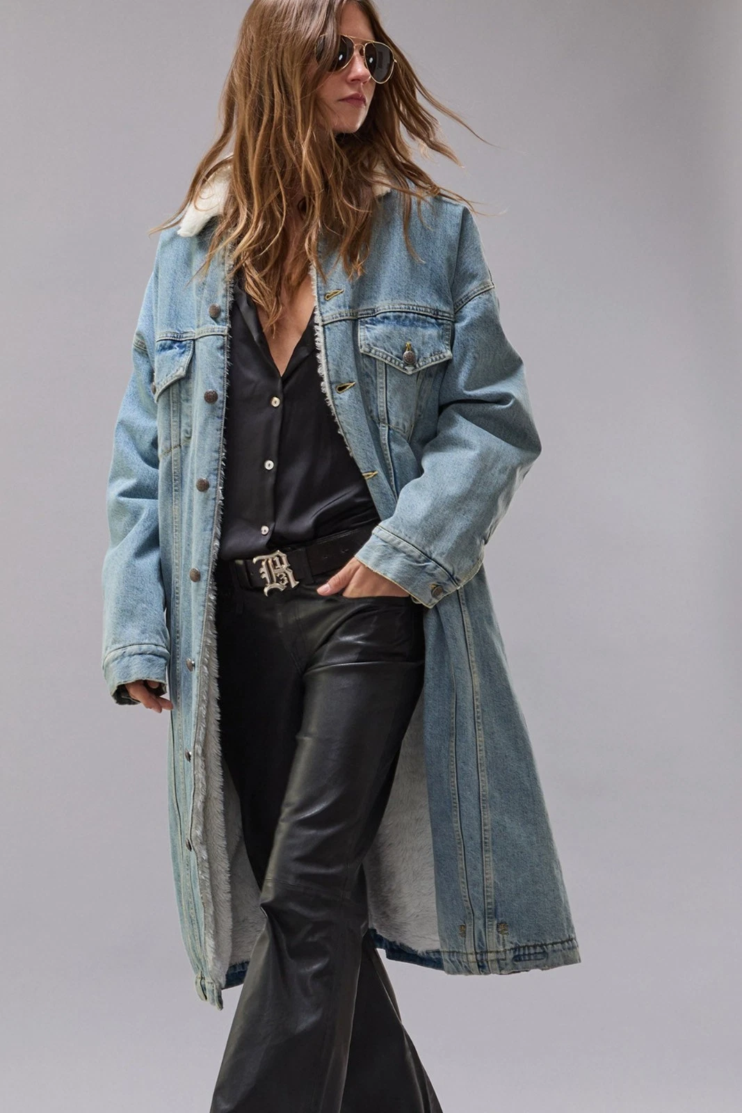 NWT~R13 Lyle Trucker Coat Size S image 1